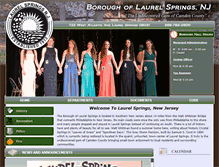 Tablet Screenshot of laurelsprings-nj.com